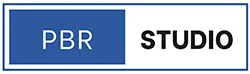 PBR Studio Brand Logo for Websites that show design tips for web designers